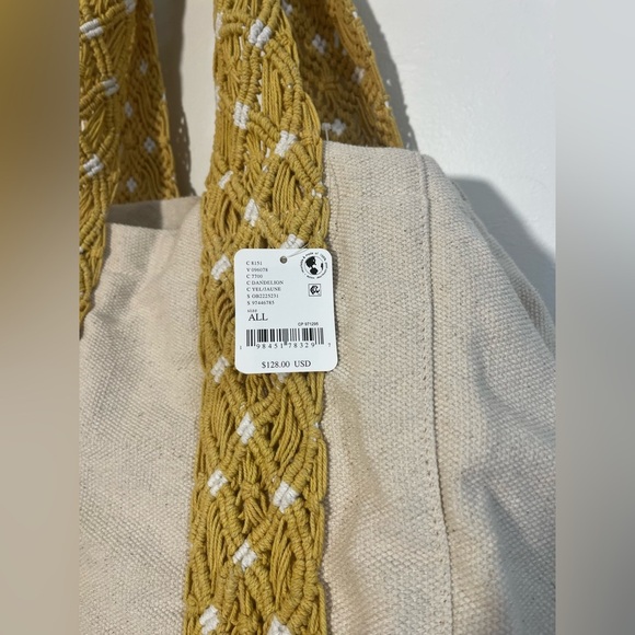 Free People Mia Macrame Strap Tote - Picture 8 of 9